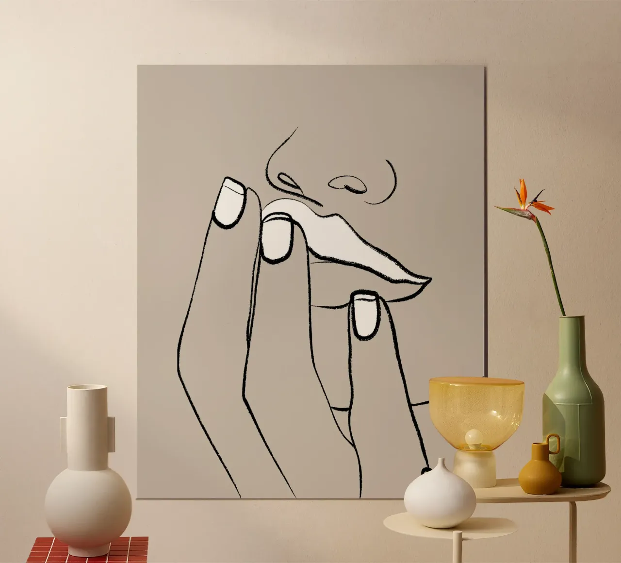 Lips poster by 83oranges.com