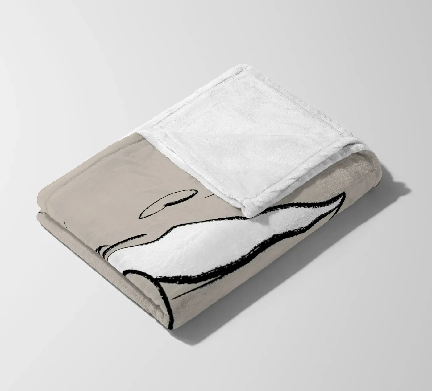 Lips Fleecedecke von 83oranges.com