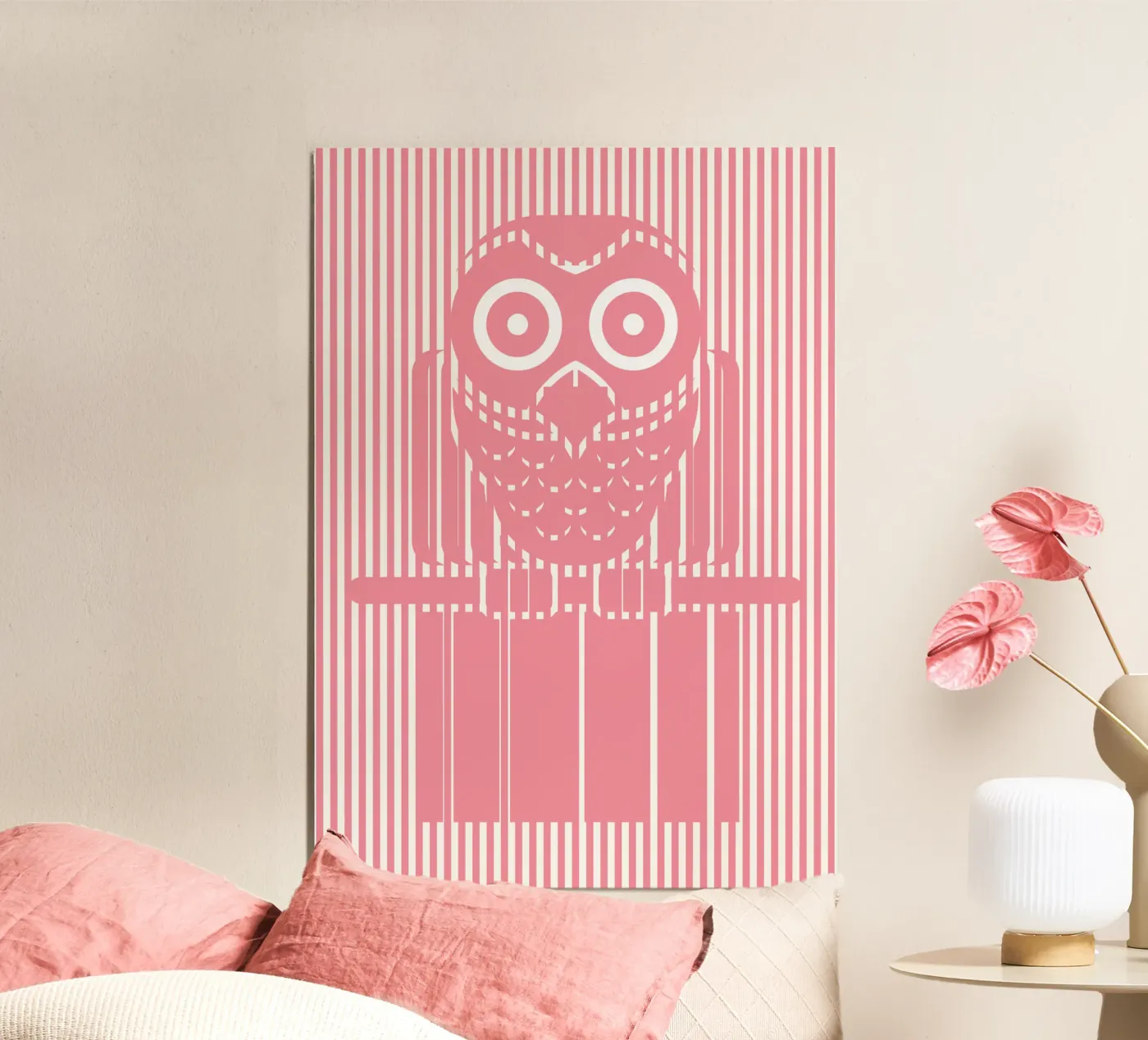 gufo poster da sunflower