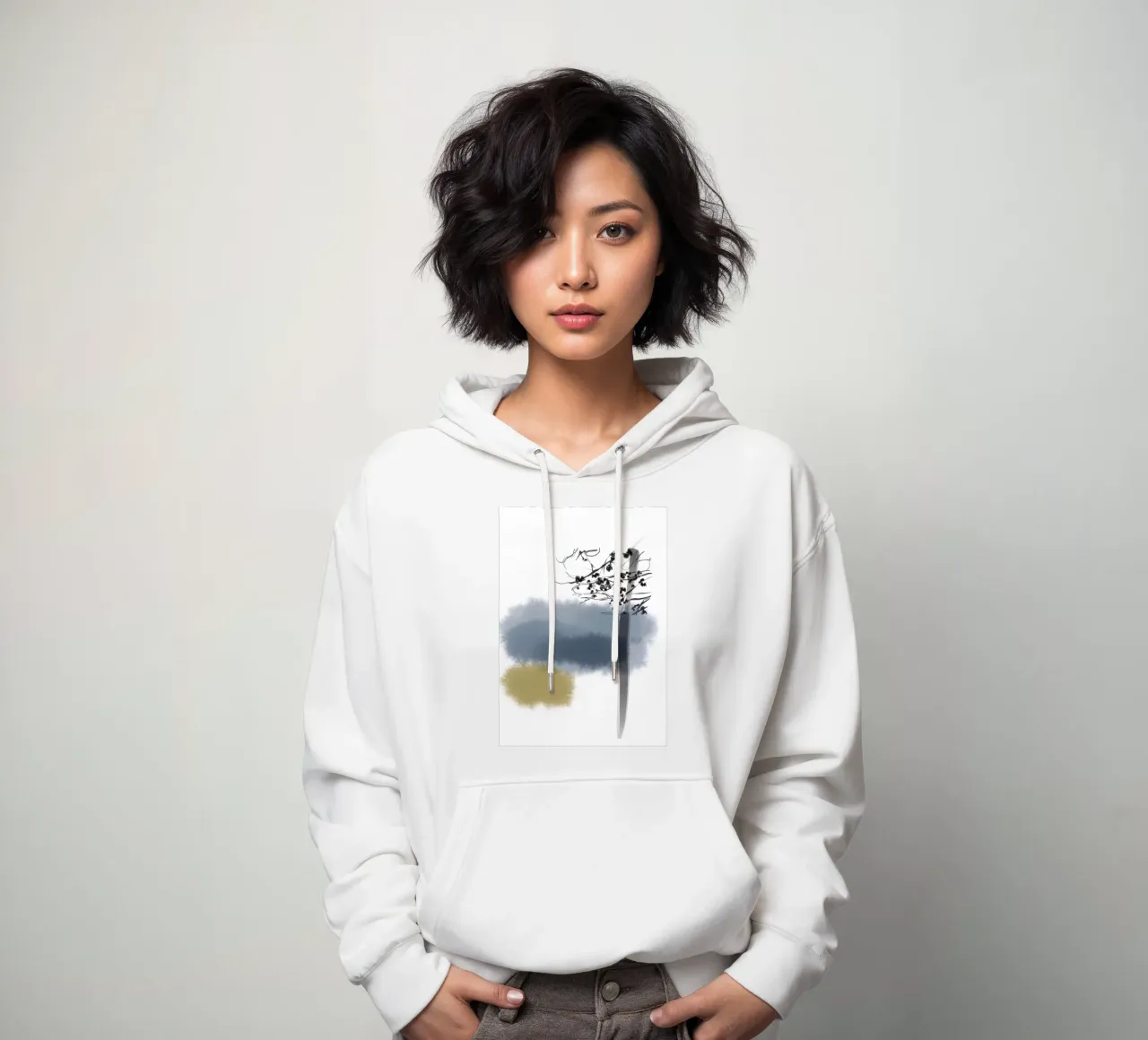 Albero in inverno felpa con cappuccio da SaraRosenbaum