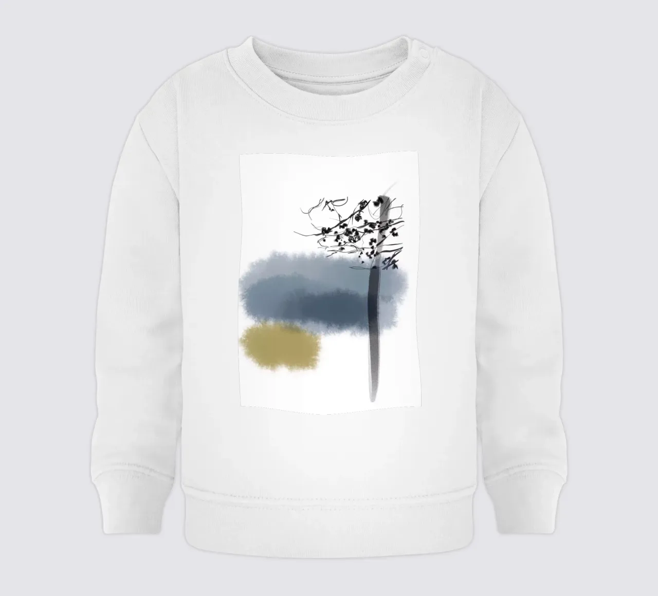 Albero in inverno felpa neonato da SaraRosenbaum