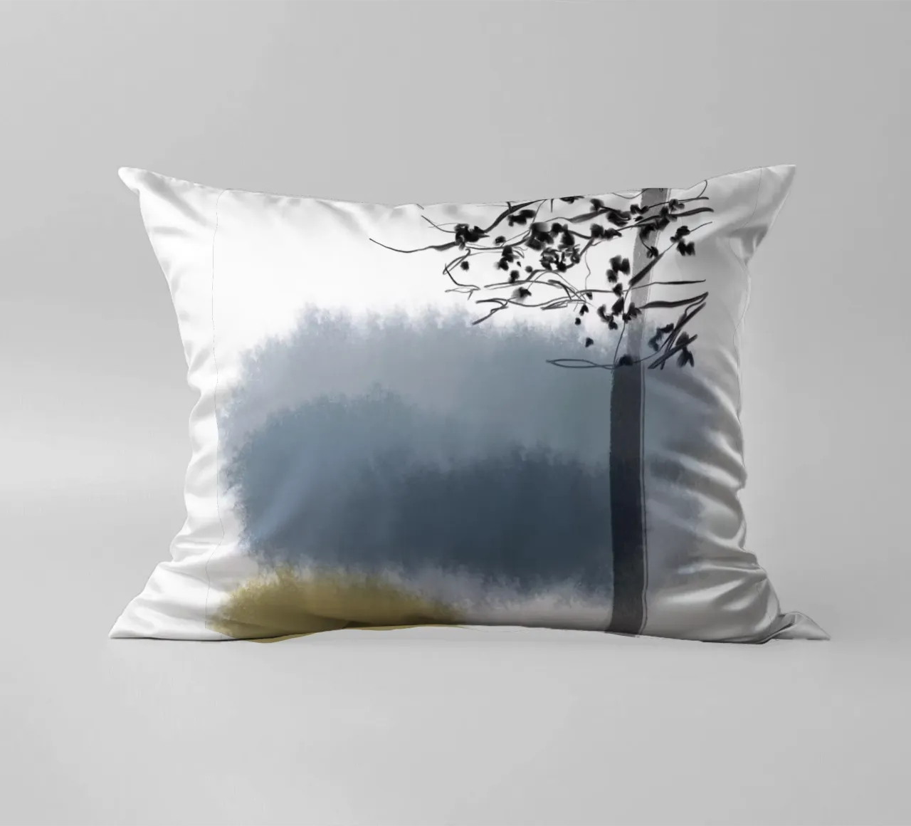 Albero in inverno cuscino da SaraRosenbaum