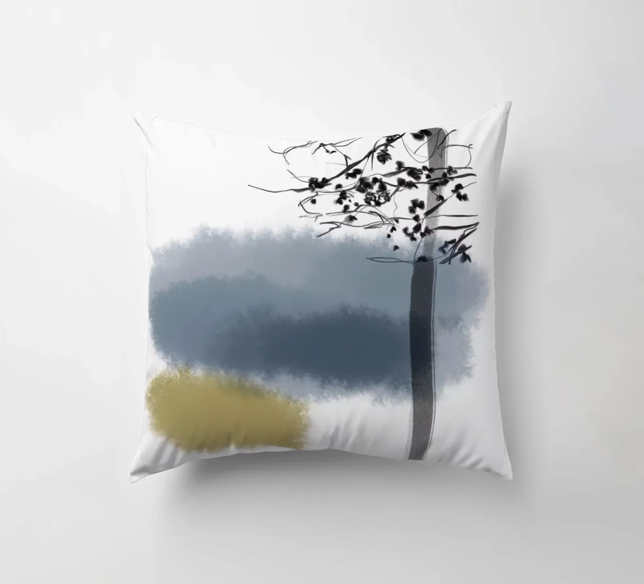 Albero in inverno cuscino da SaraRosenbaum