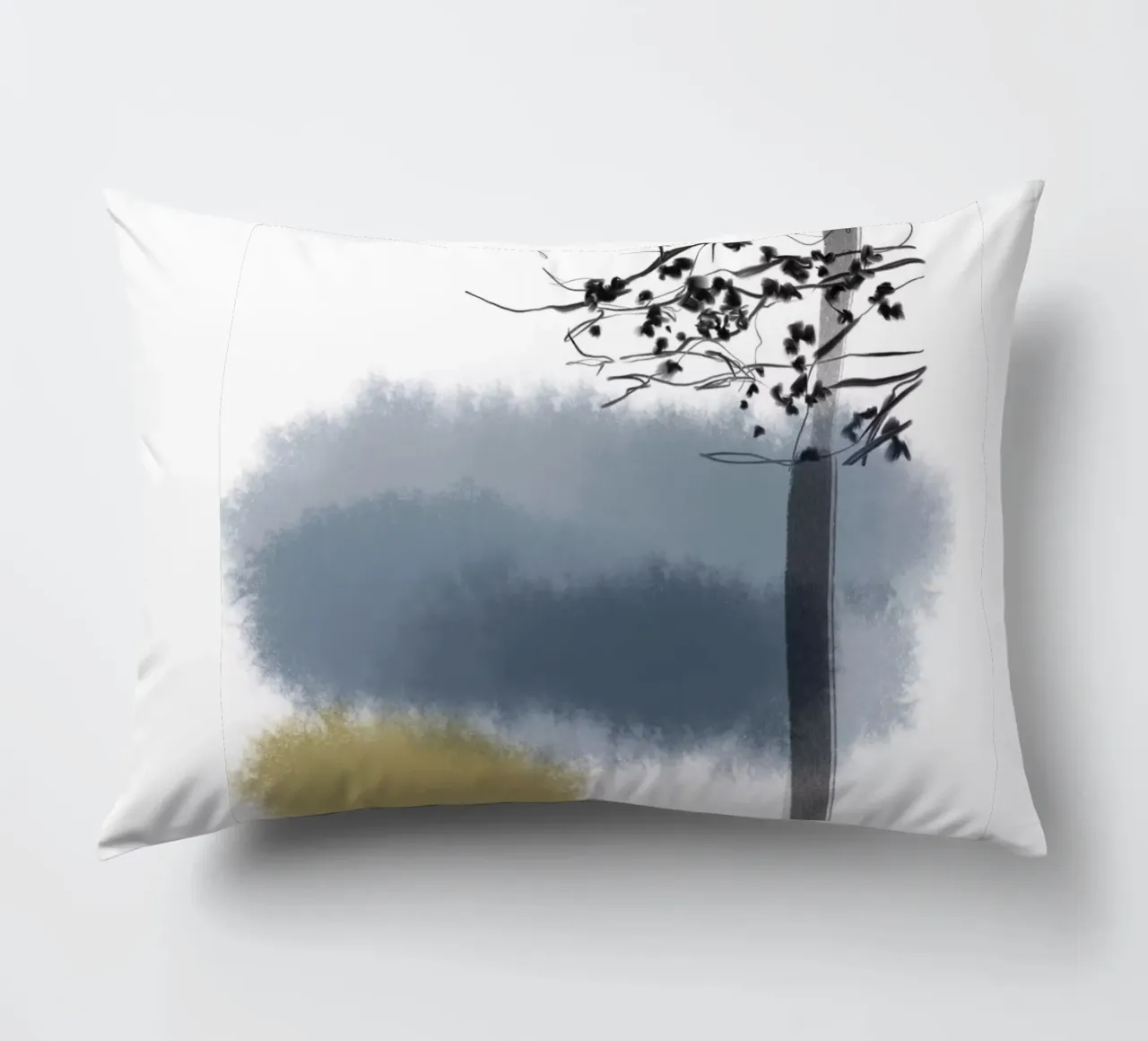 Albero in inverno cuscino da SaraRosenbaum