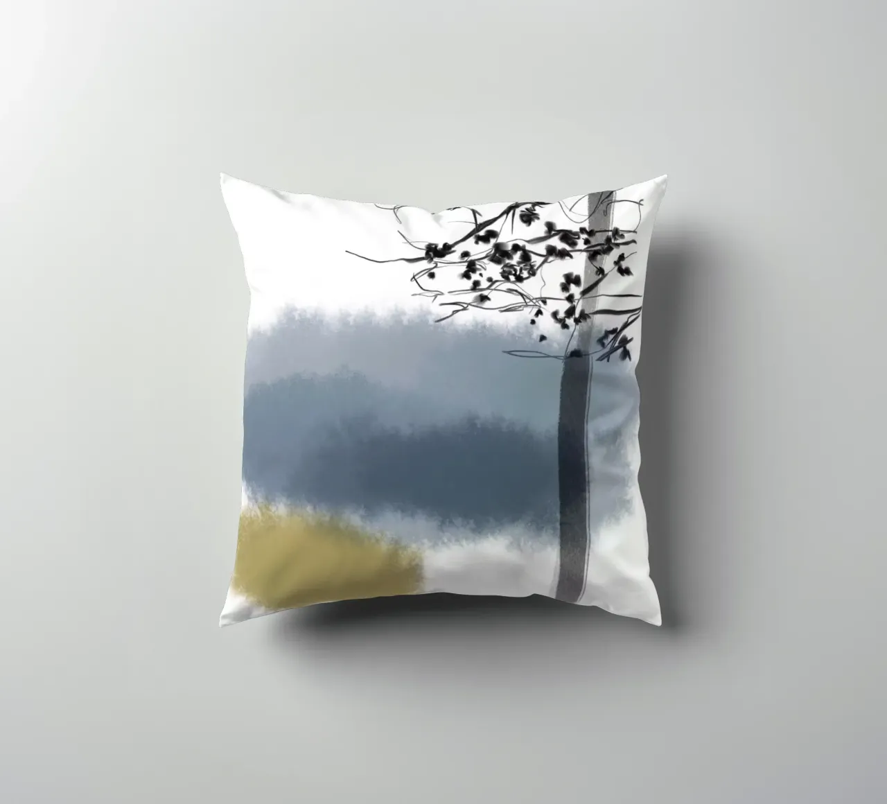 Albero in inverno cuscino da SaraRosenbaum