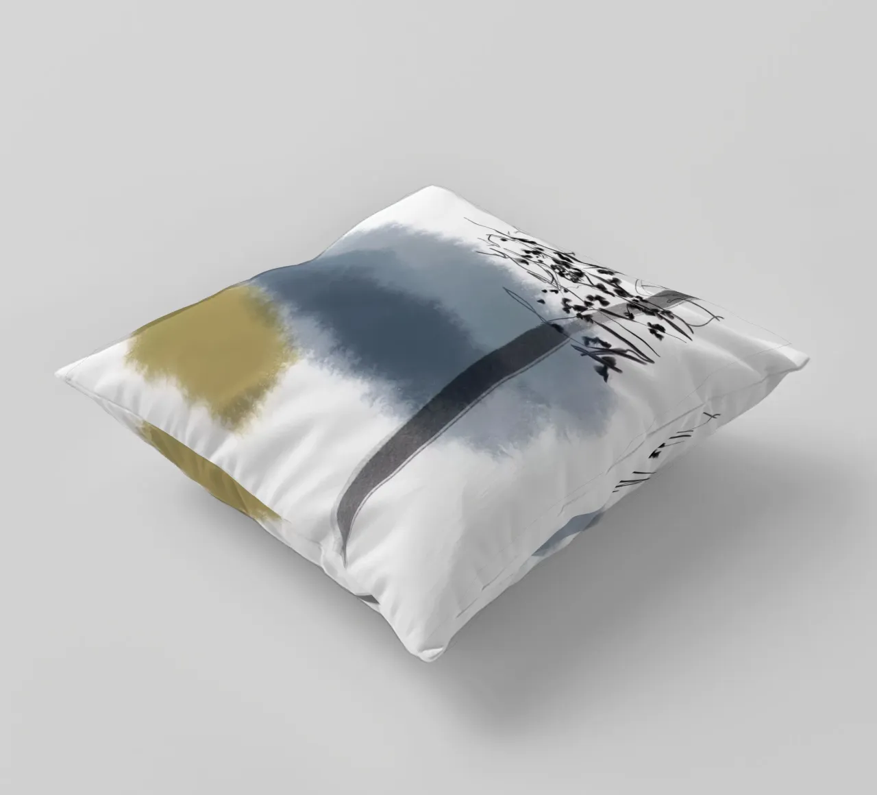 Albero in inverno cuscino da SaraRosenbaum