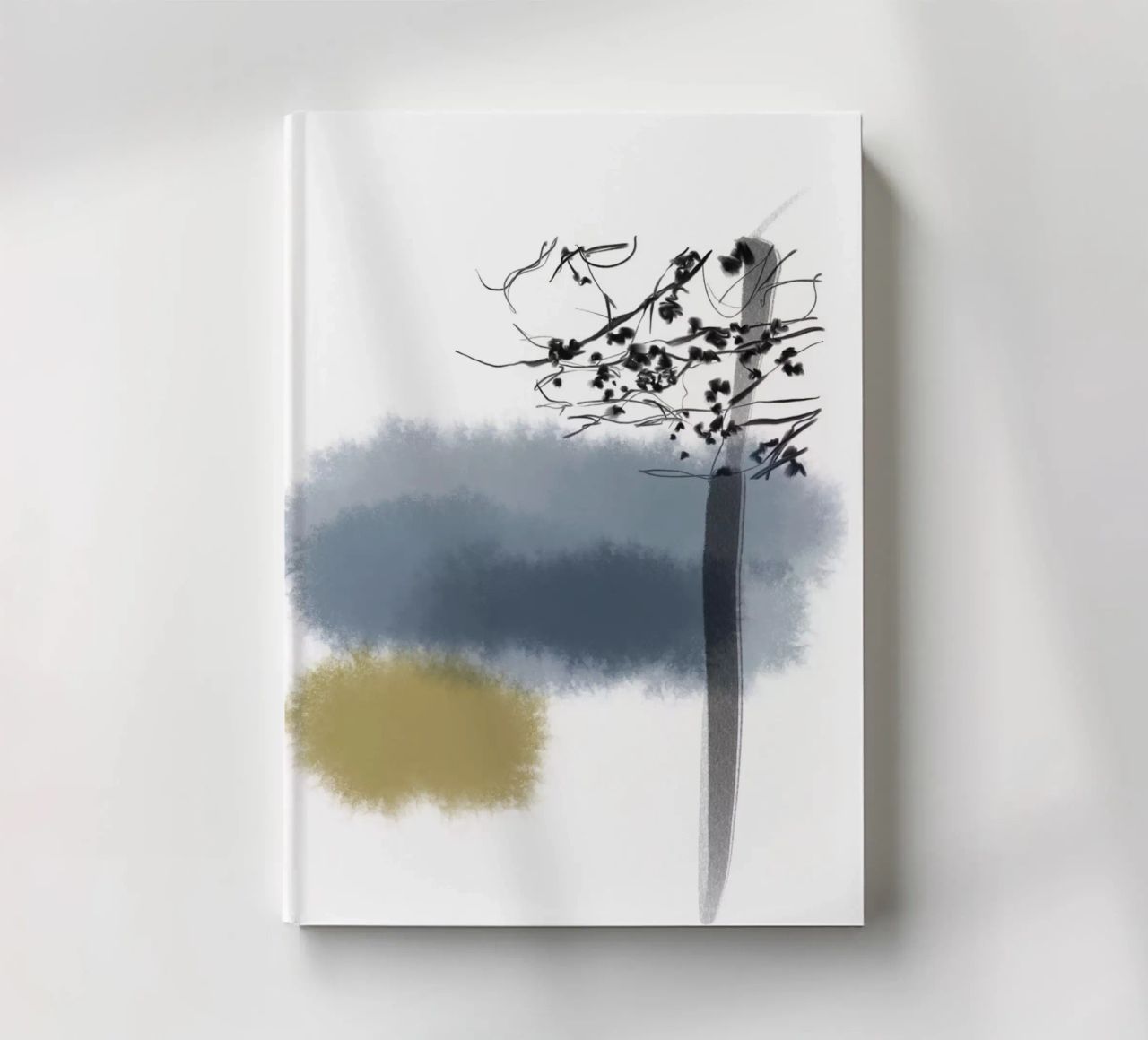 Baum im winter Notizbuch von SaraRosenbaum