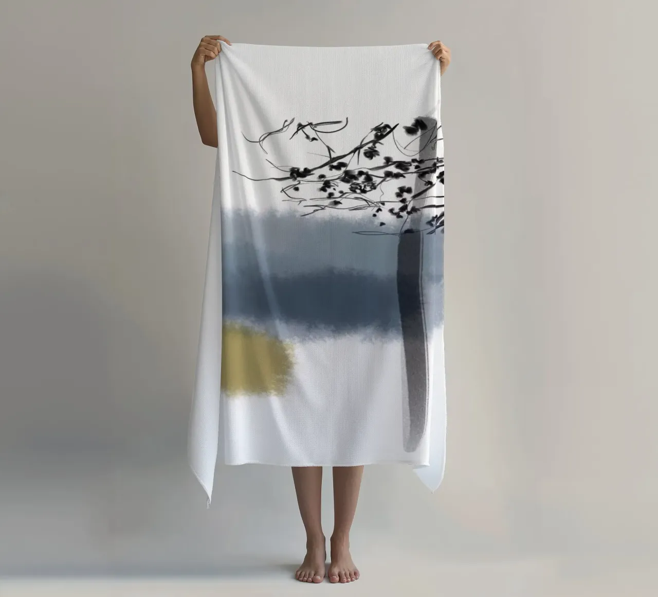 Albero in inverno telo mare da SaraRosenbaum