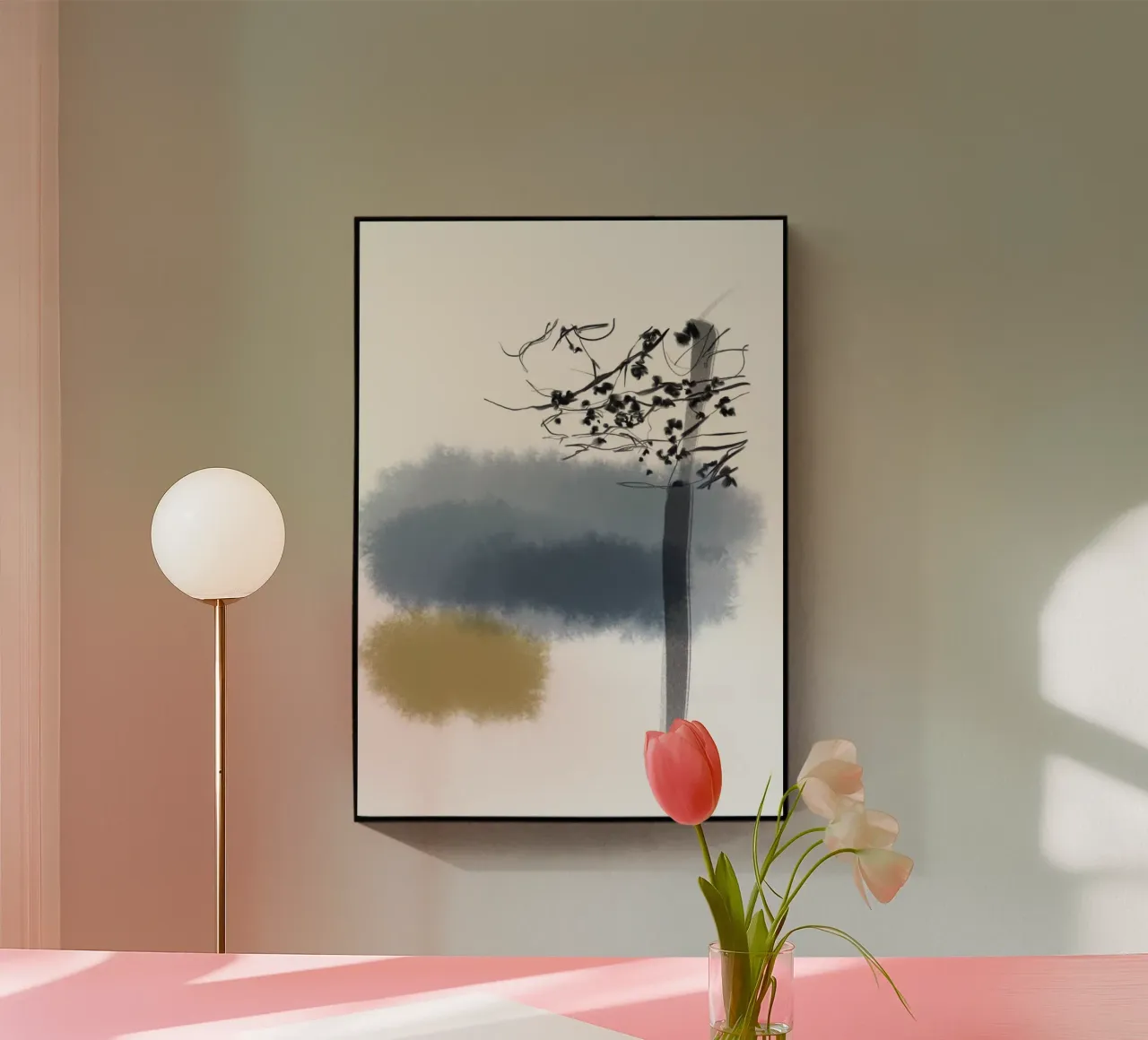 Tree in winter acrylic glass by SaraRosenbaum
