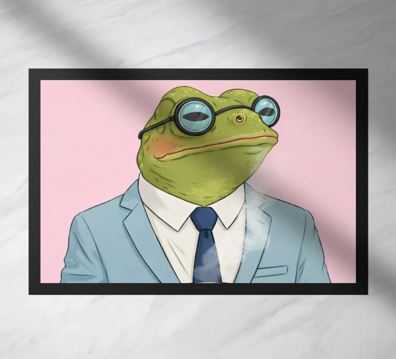 ribbit time doormat by sunflower