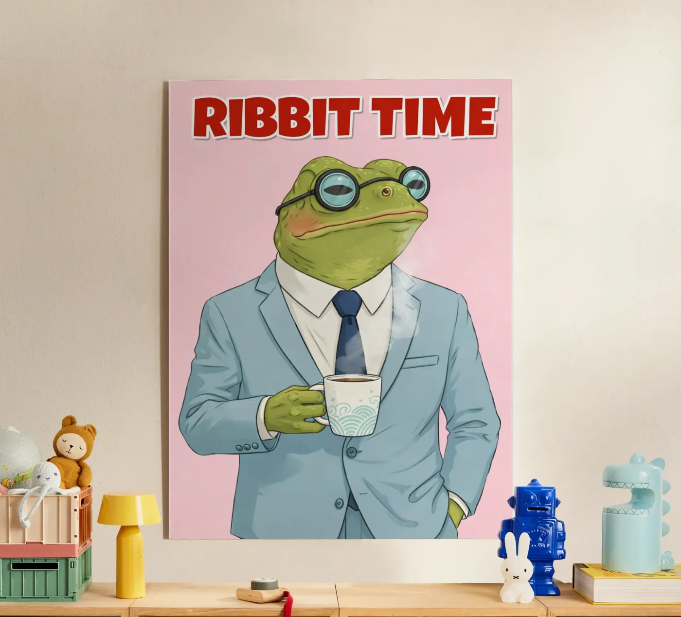 ribbit time Acryl-Glas von sunflower