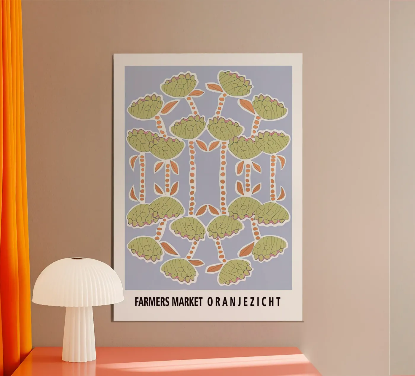 Le Cap poster de Trace Simonis Flowers
