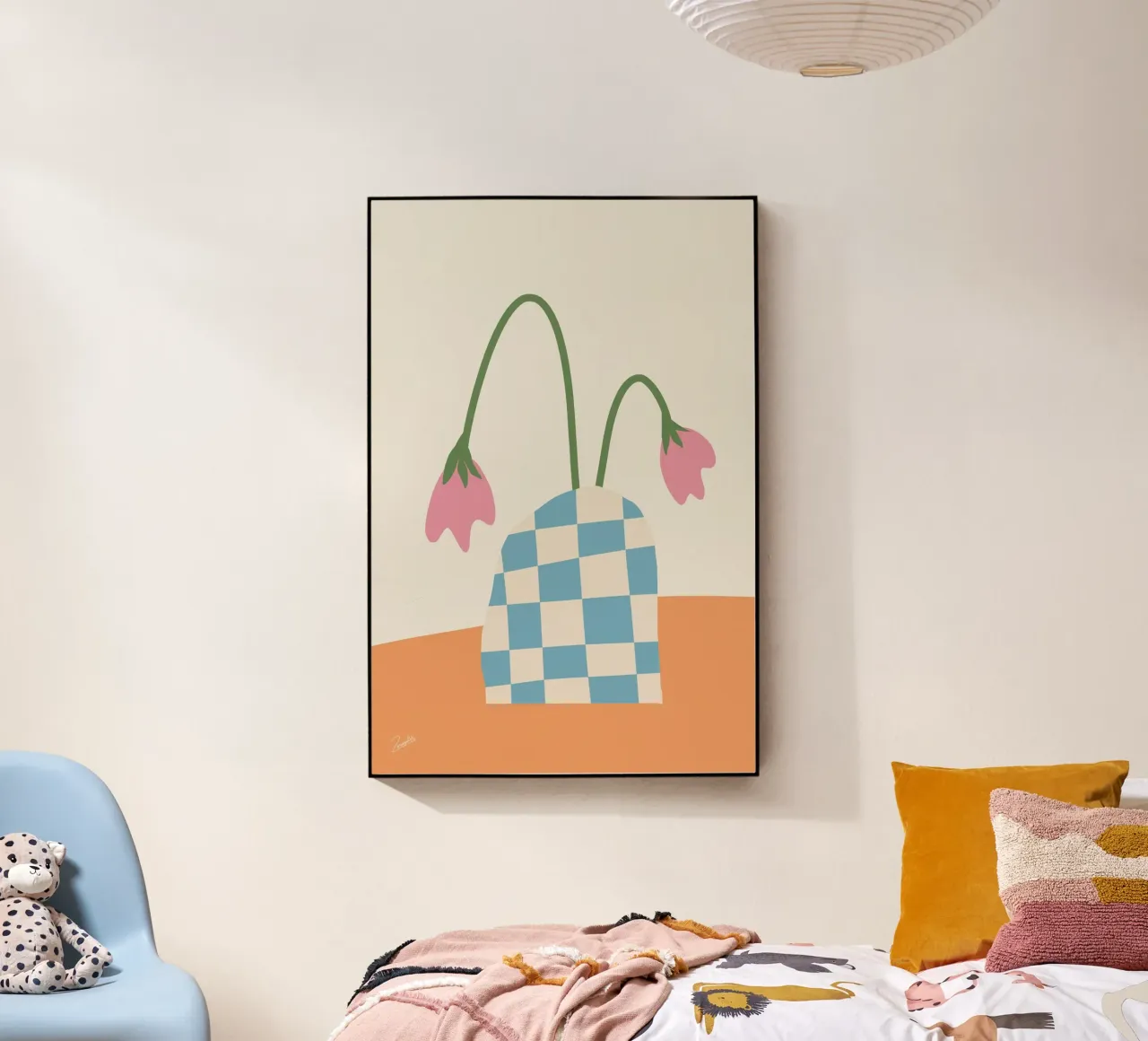 Fiore tranquillo plexiglass da zeriayam arts