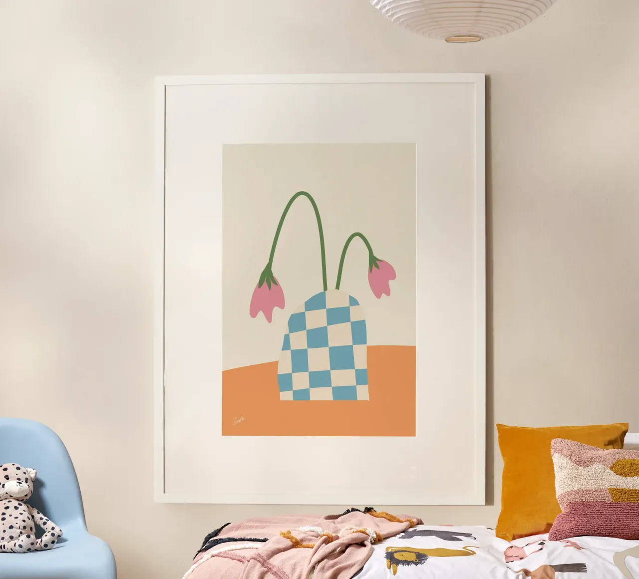 Quiet Bloom poster by zeriayam arts