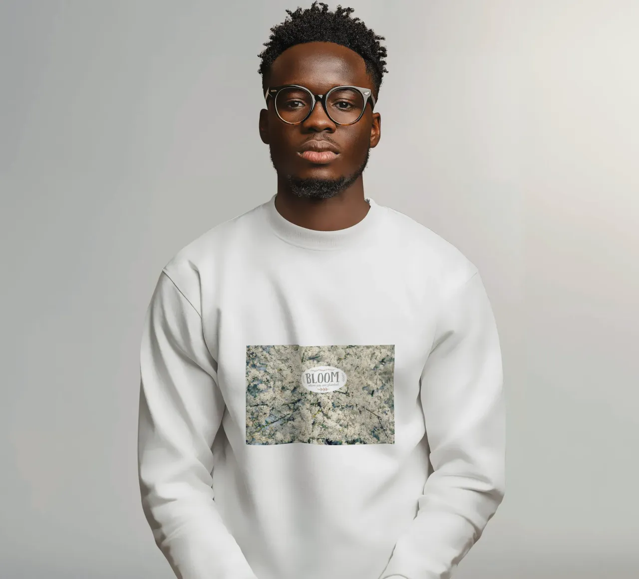 Bloom Where felpa da Robin Delean