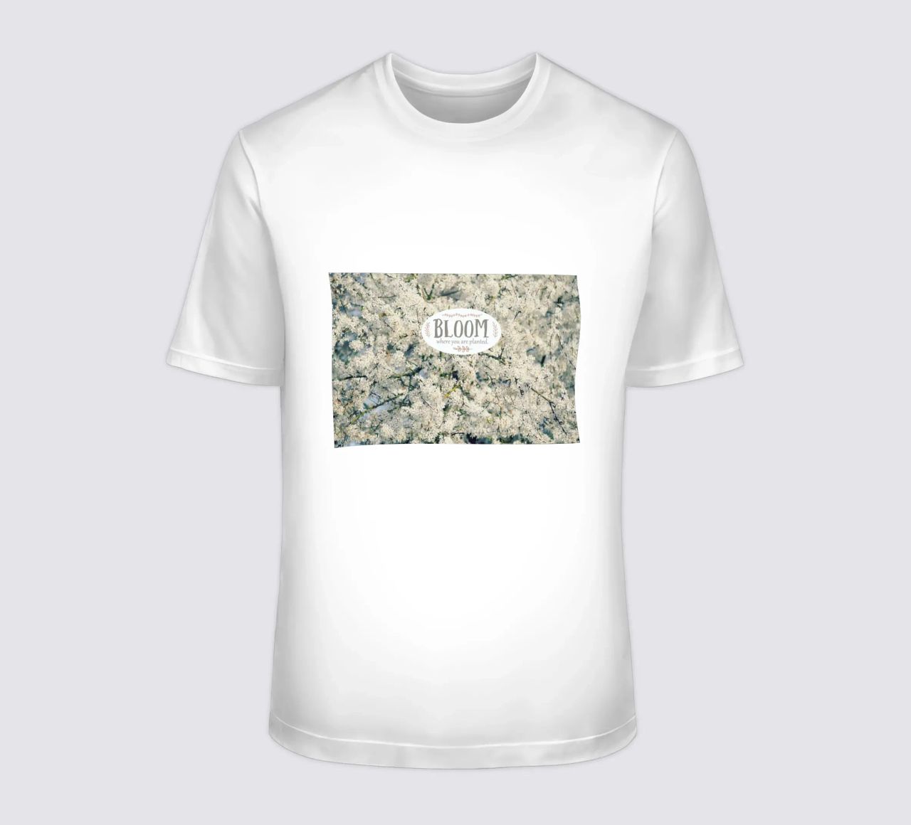 Bloom Where t-shirt da Robin Delean