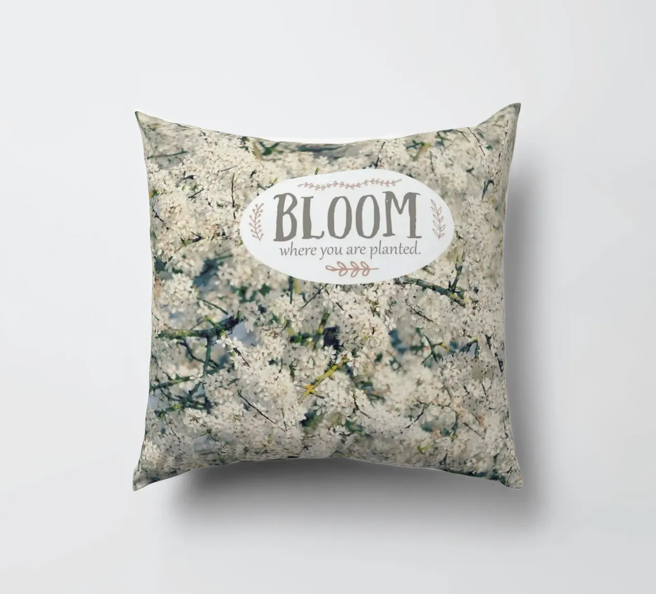 Bloom Where cuscino da Robin Delean