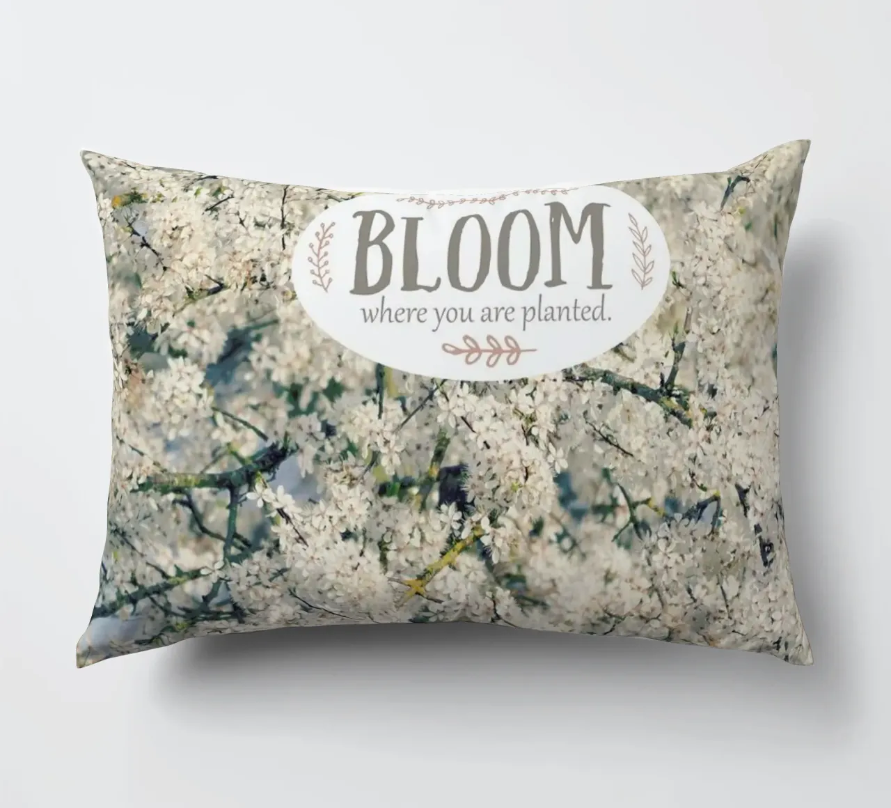 Bloom Where Kissen von Robin Delean