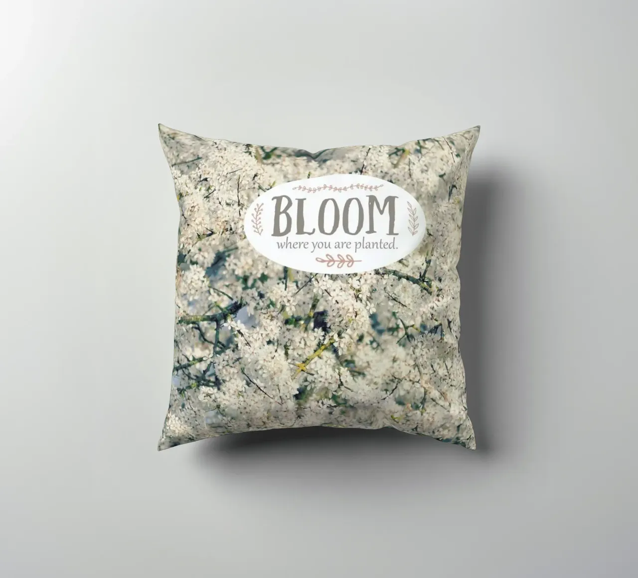 Bloom Where cuscino da Robin Delean