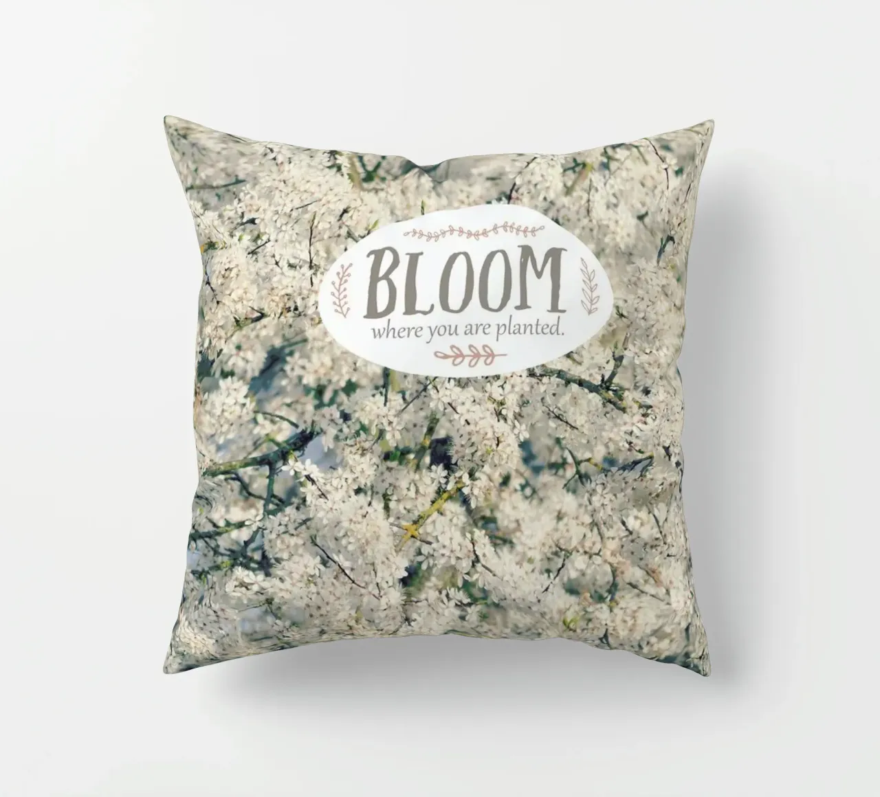 Bloom Where cuscino da Robin Delean