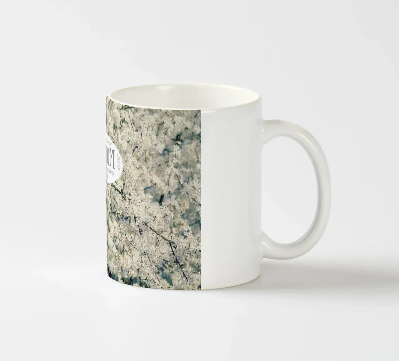 Bloom Where mug en céramique de Robin Delean