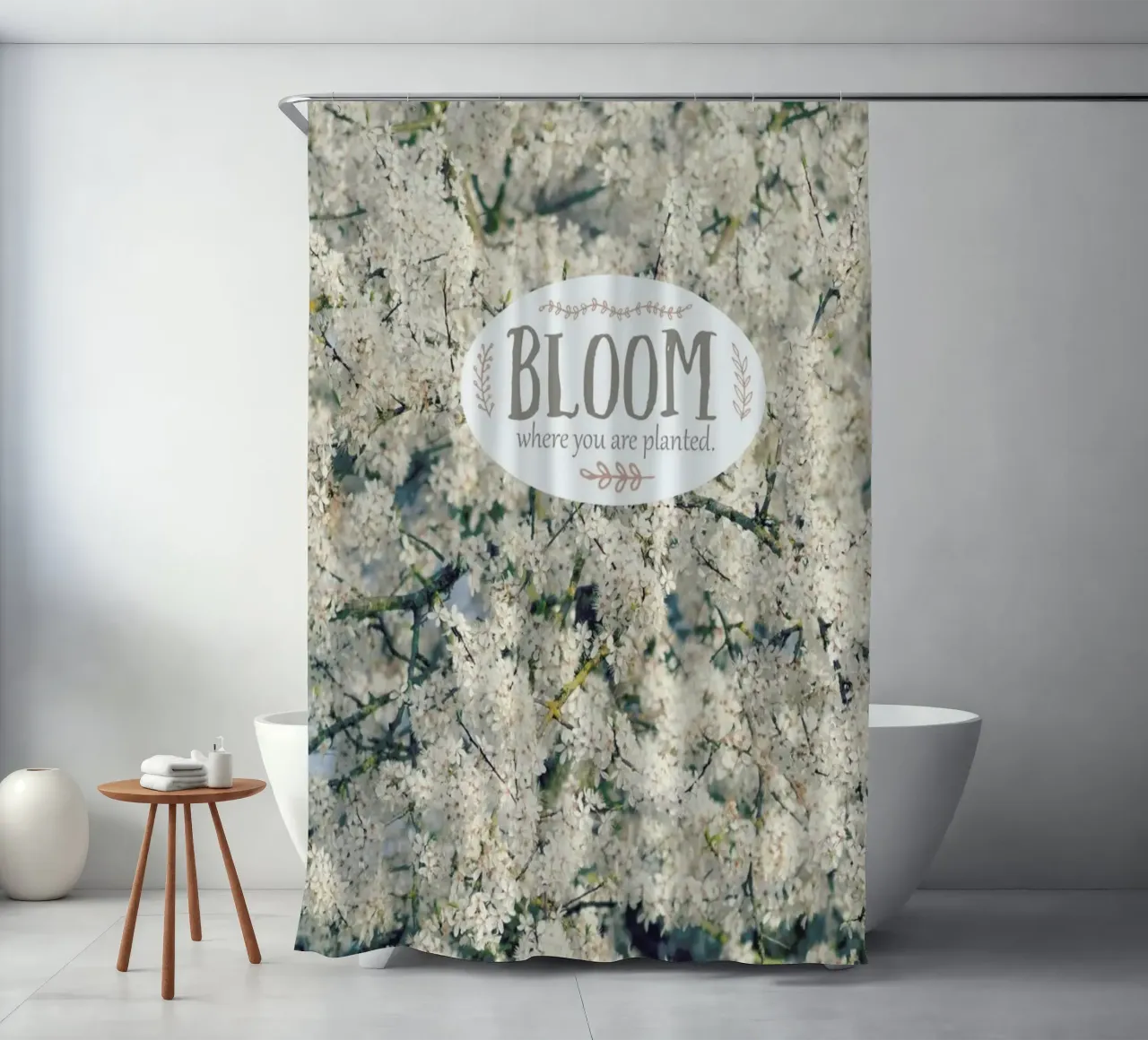 Bloom Where tenda da doccia da Robin Delean