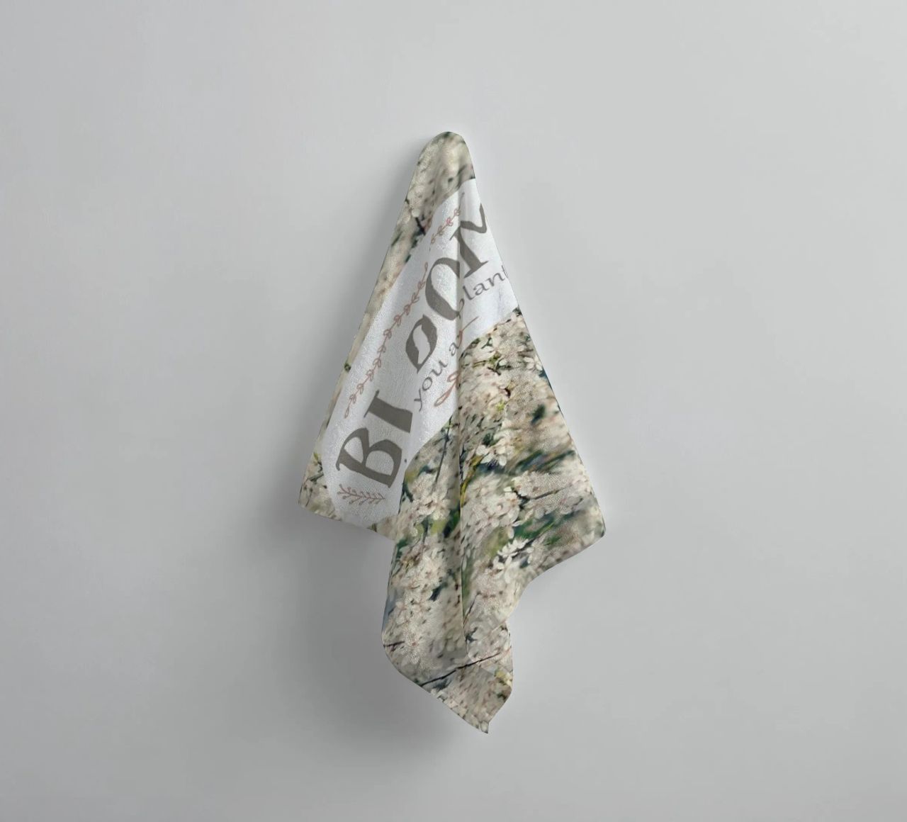 Bloom Where asciugamano da bagno da Robin Delean