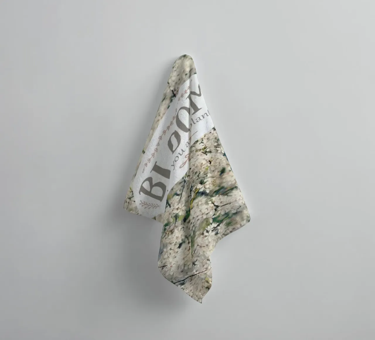 Bloom Where asciugamano da bagno da Robin Delean