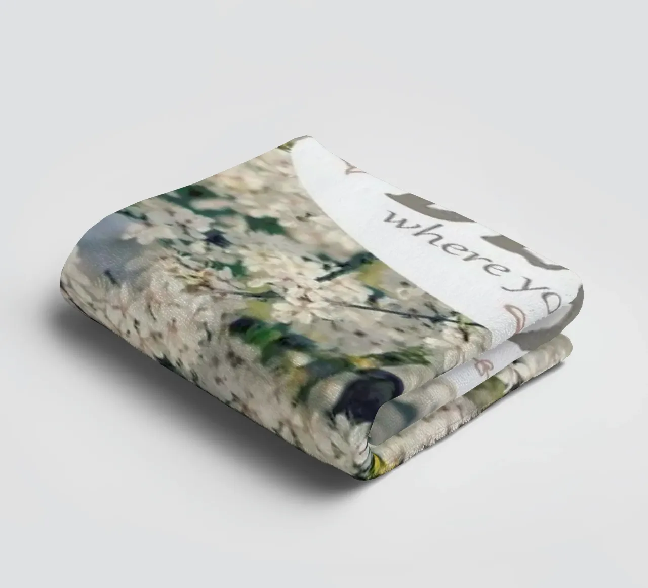 Bloom Where asciugamano da bagno da Robin Delean