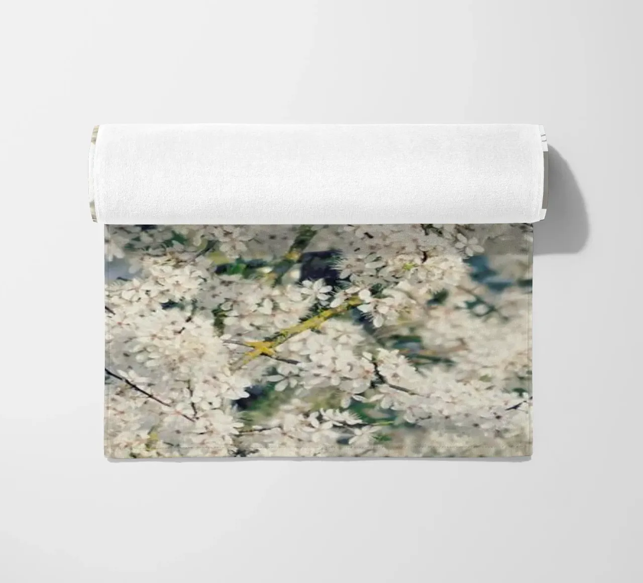 Bloom Where beach towel by Robin Delean