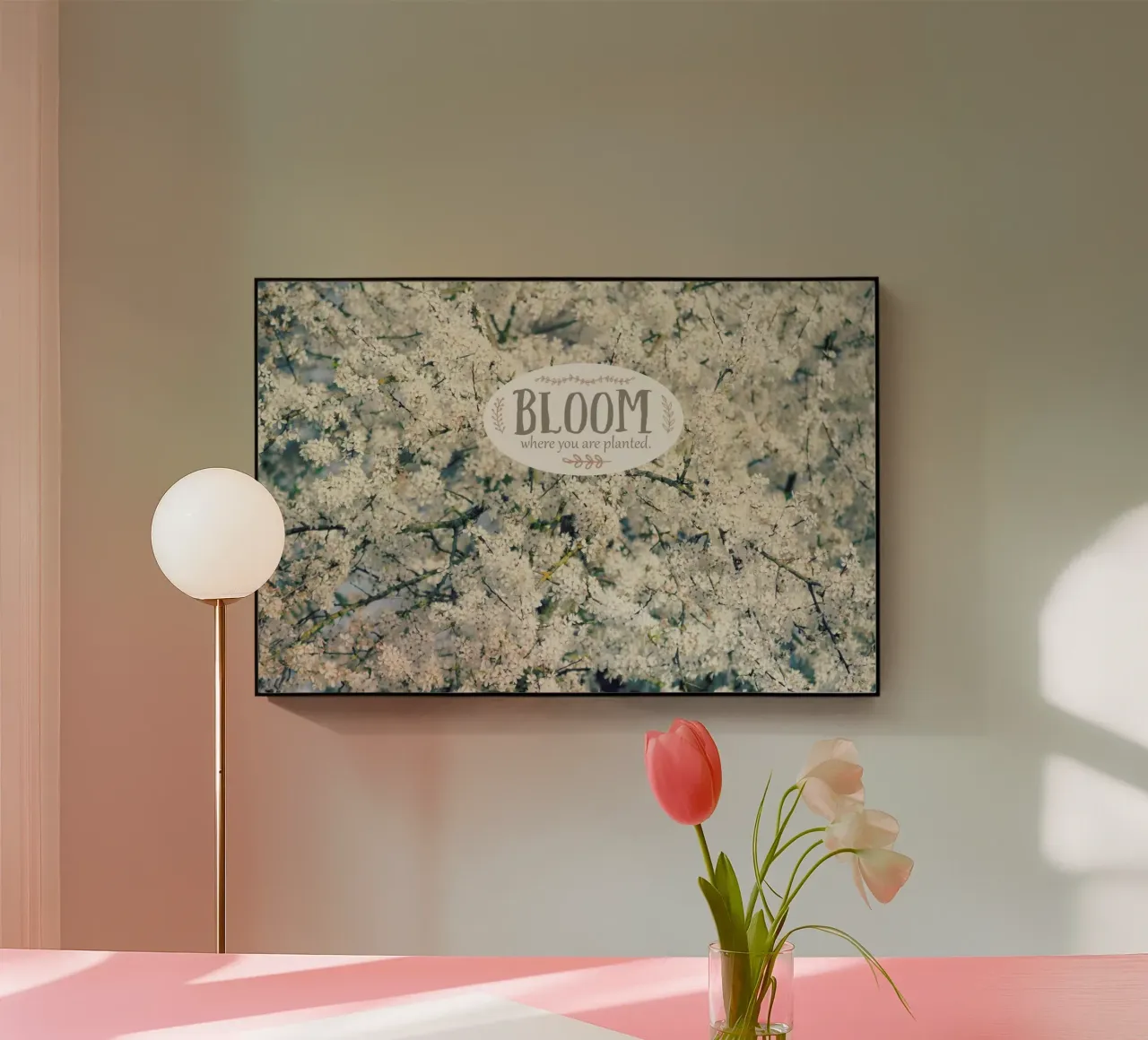 Bloom Where plexiglass da Robin Delean