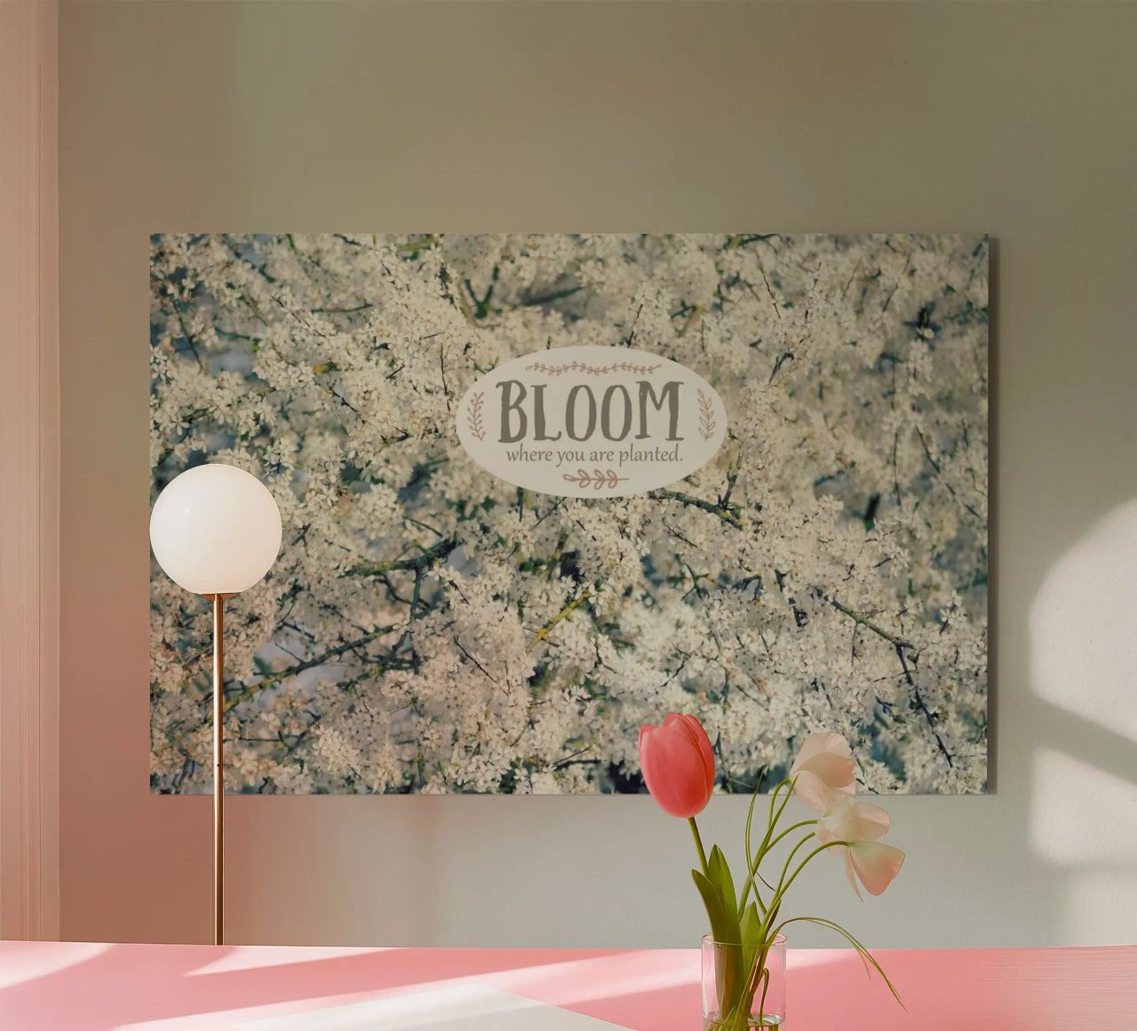 Bloom Where alluminio dibond da Robin Delean