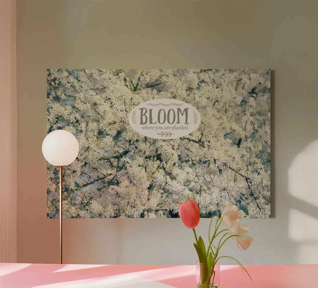 Bloom Where tela da Robin Delean