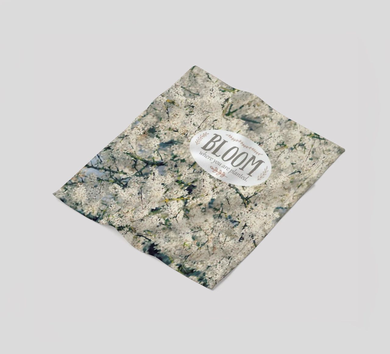 Bloom Where coperta in pile da Robin Delean