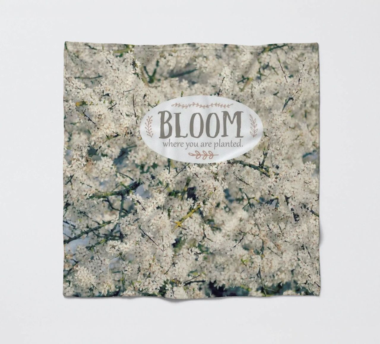 Bloom Where coperta in pile da Robin Delean