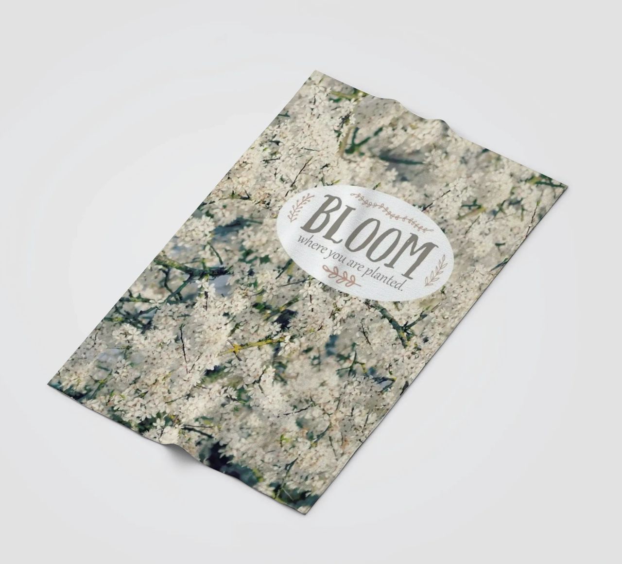 Bloom Where coperta in pile da Robin Delean