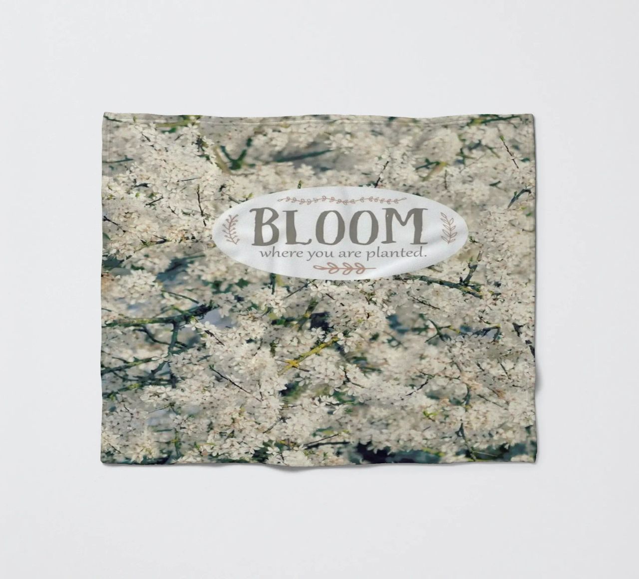 Bloom Where coperta in pile da Robin Delean