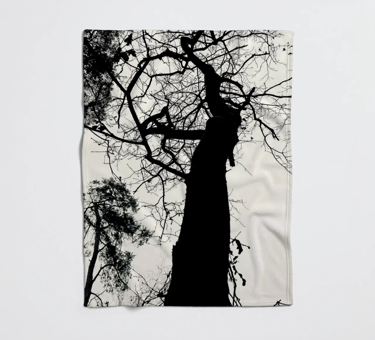 Winterbaum Fleecedecke von SaraRosenbaum