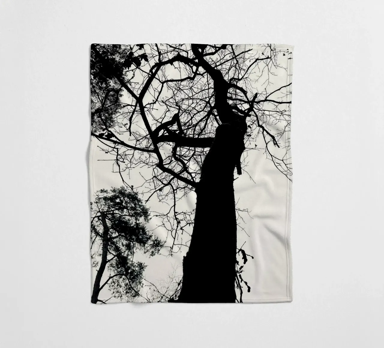 Winterbaum Fleecedecke von SaraRosenbaum