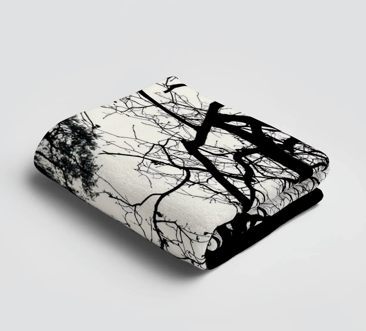Winter tree towel by SaraRosenbaum