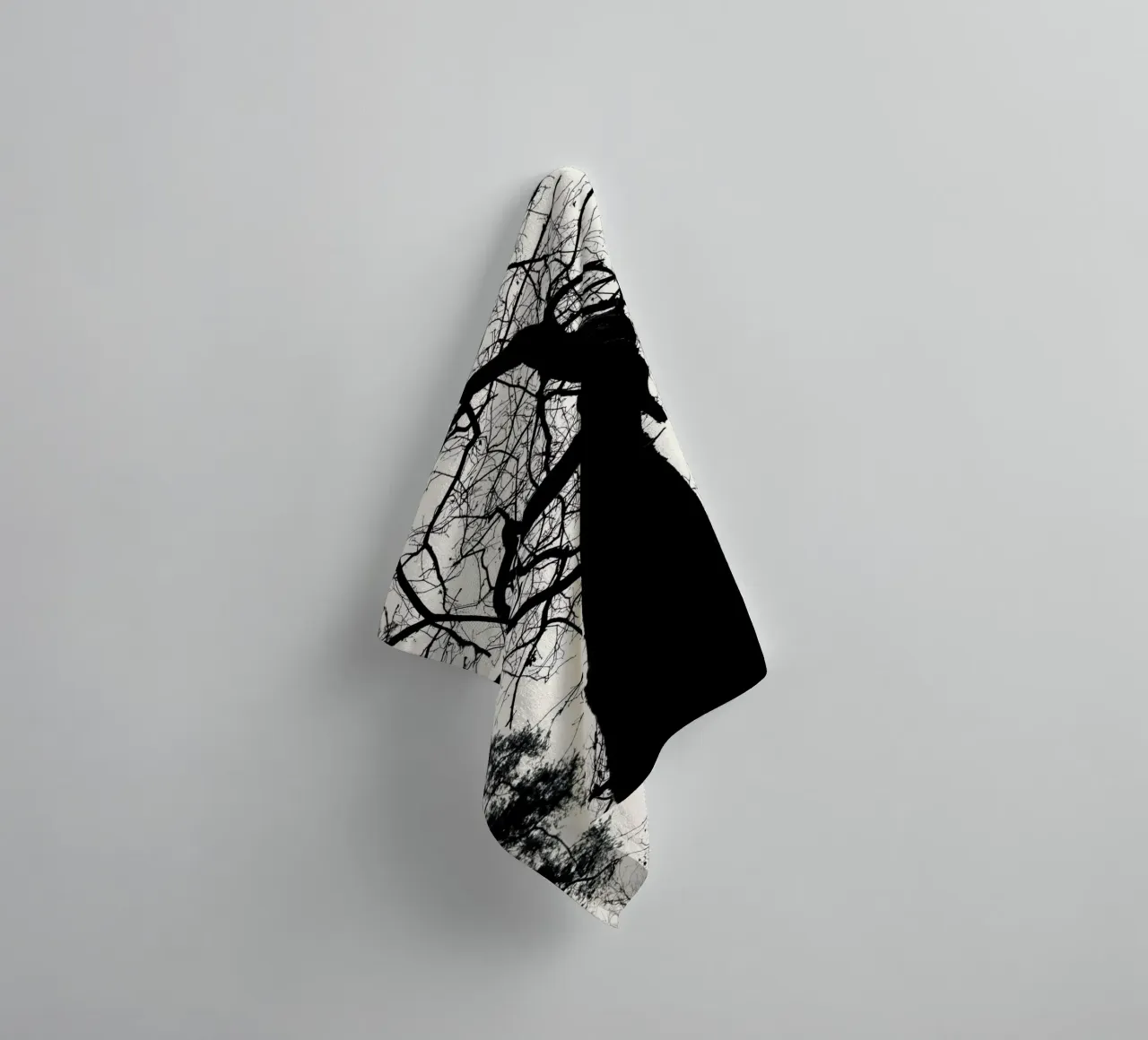 Winter tree towel by SaraRosenbaum