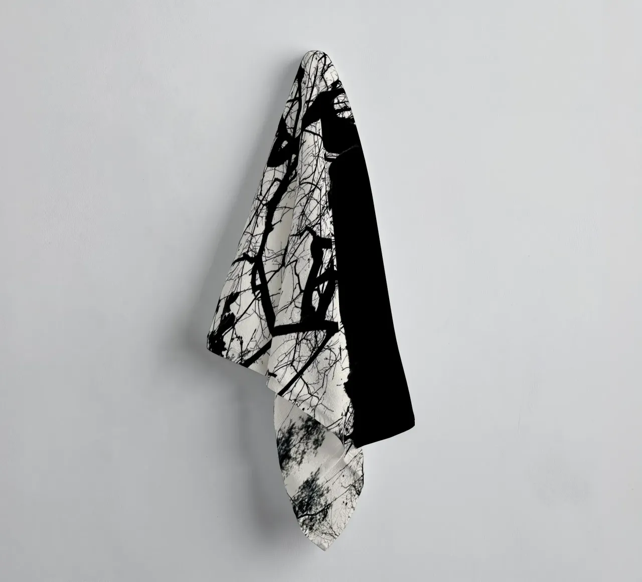 Winter tree towel by SaraRosenbaum