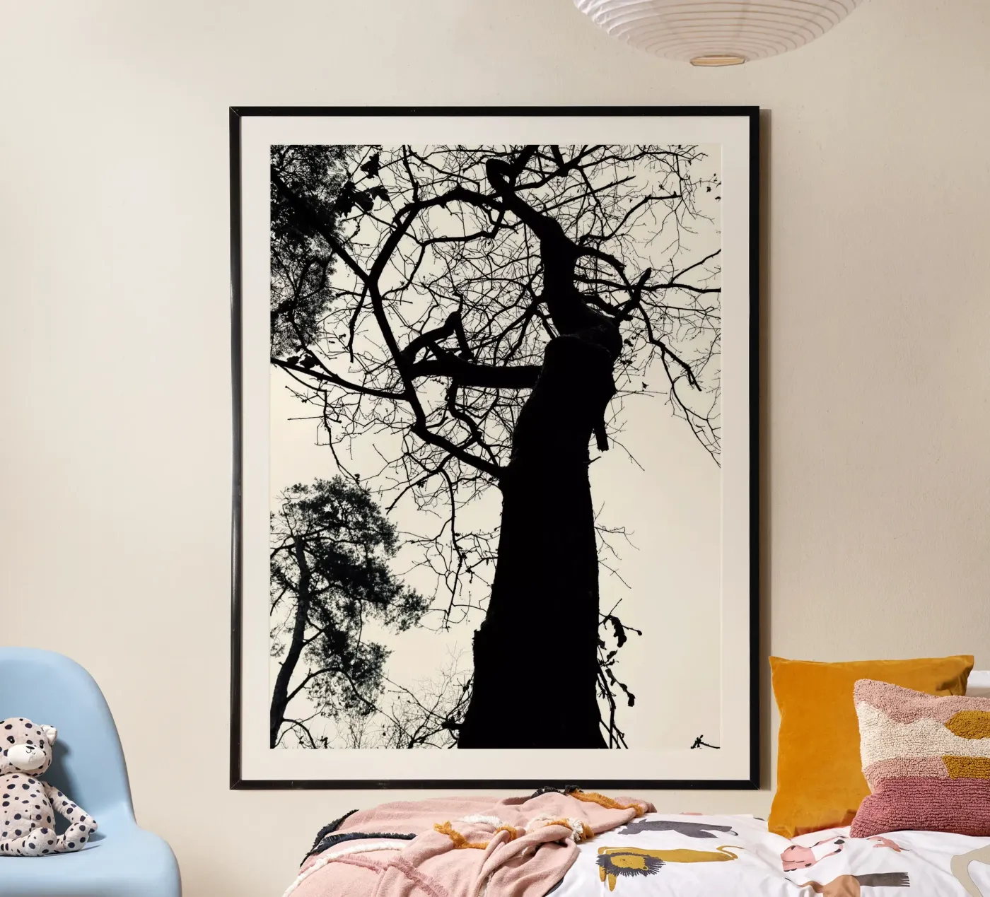 Winter tree poster de SaraRosenbaum