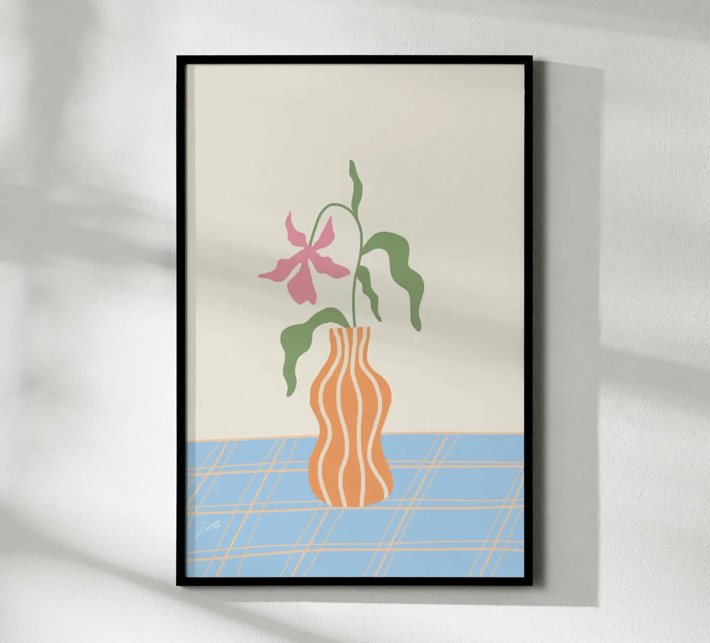 Soft Stillness poster da zeriayam arts