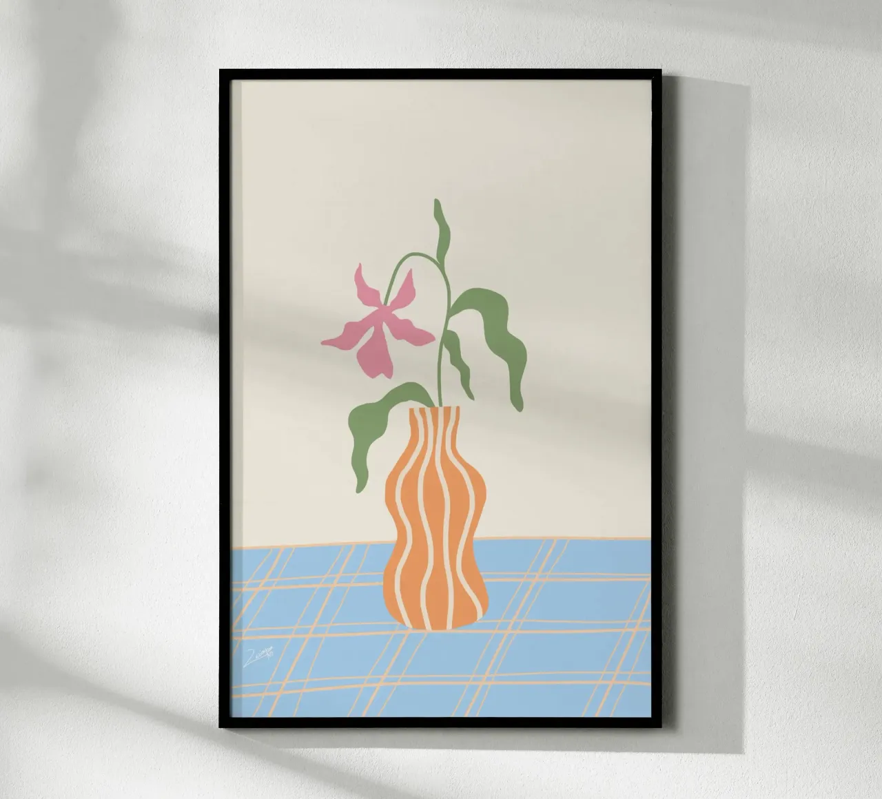 Soft Stillness poster da zeriayam arts