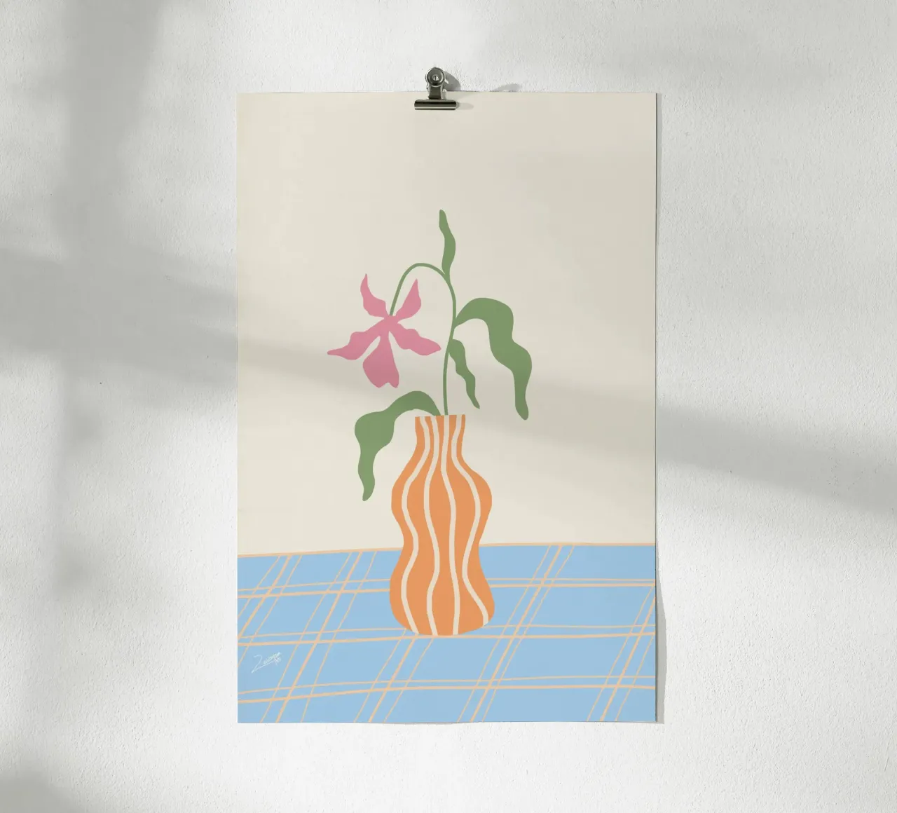 Soft Stillness poster da zeriayam arts