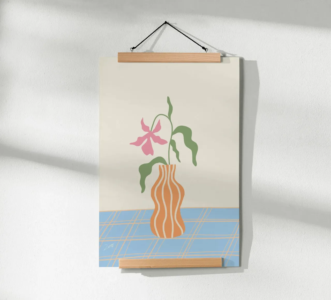 Soft Stillness poster da zeriayam arts