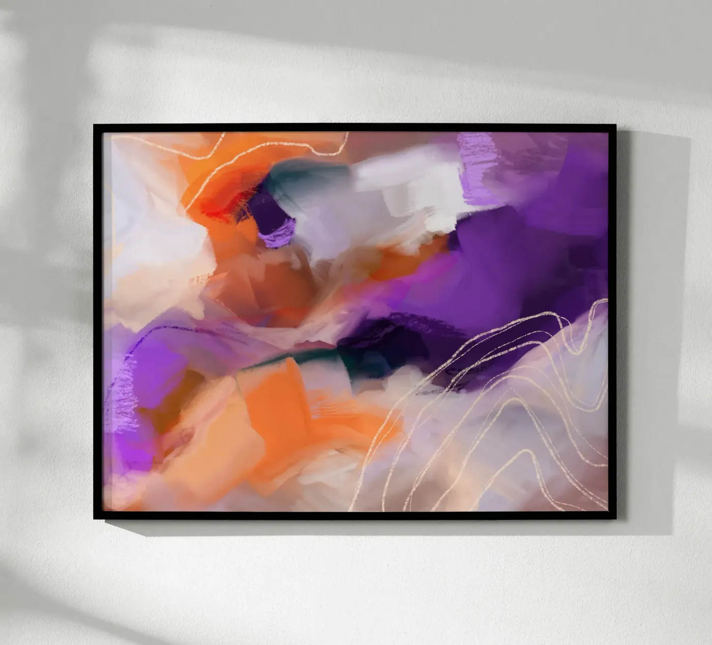 Inner landscape poster by Jana Leonenkov Art