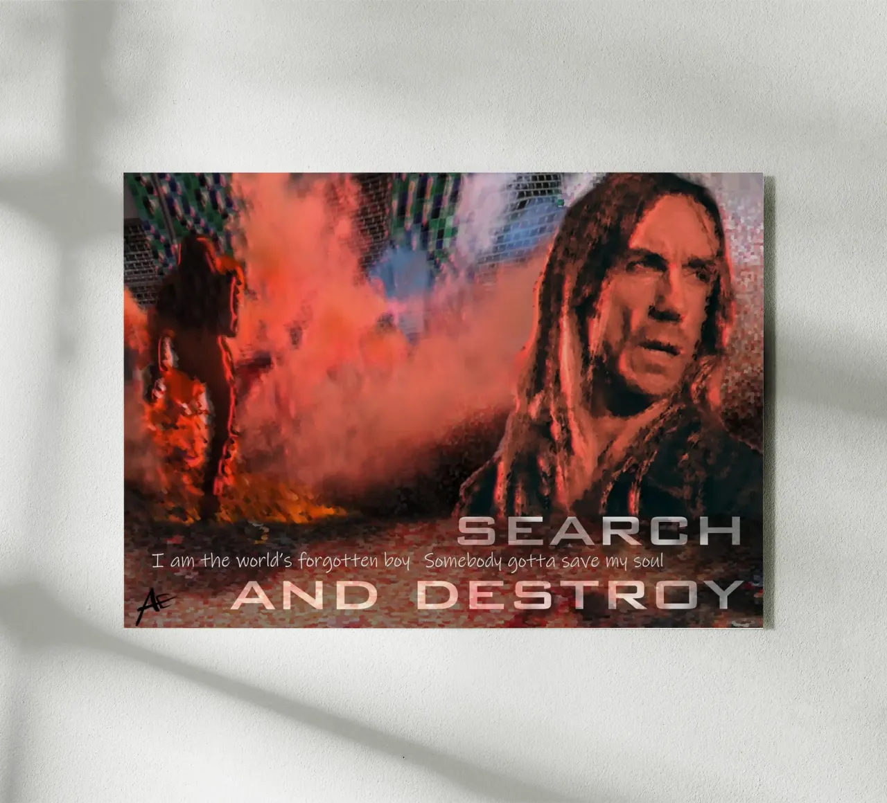 Search and Destroy plexiglass da DigiWorks by Astrid Engelbrecht