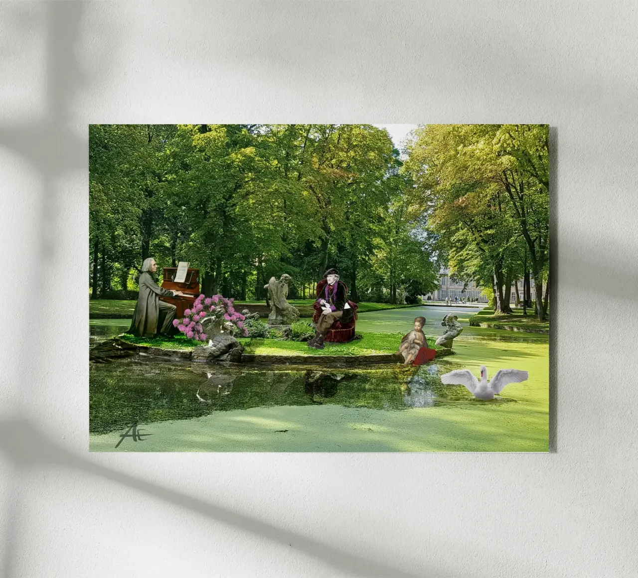 Once upon a time plexiglass da DigiWorks by Astrid Engelbrecht